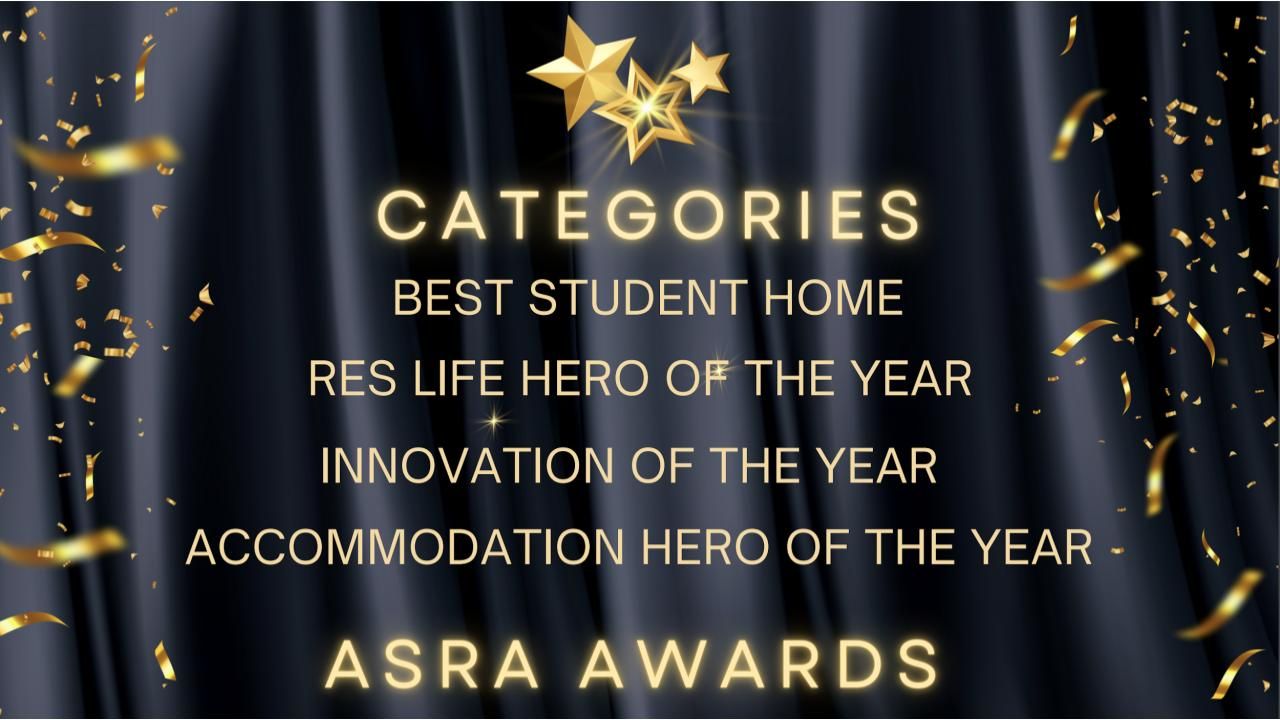 Graphic: ASRA Awards categories